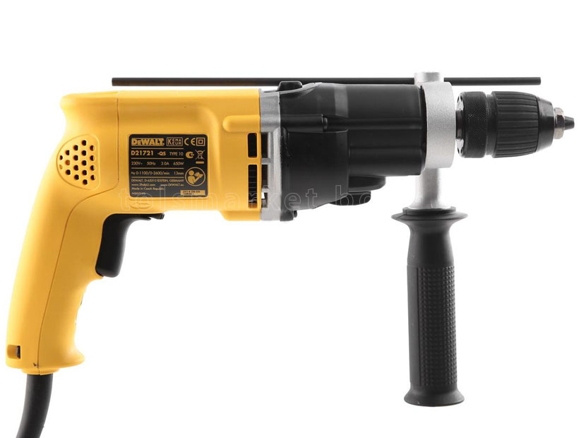 Ударна бормашина DeWALT D21721K, 650W